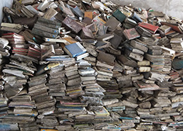 被災資料の救助活動開始